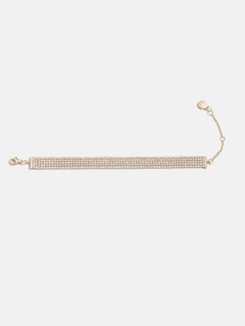 BaubleBar Bo Bracelet - Clear - 
    Crystal bracelet
  
