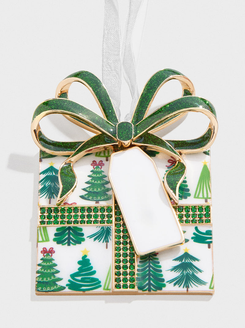 BaubleBar Pining For Presents Ornament - Green Print - 
    Limited Time: Enjoy an EXTRA 20% off Sale
  
