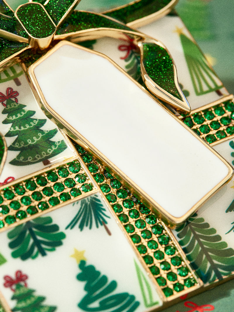 BaubleBar Pining For Presents Ornament - Green Print - 
    Limited Time: Enjoy an EXTRA 20% off Sale
  
