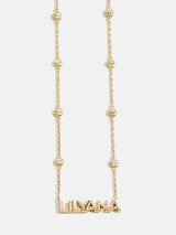 BaubleBar Small - 
    18K Gold Plated Sterling Silver, Cubic Zirconia stones
  
