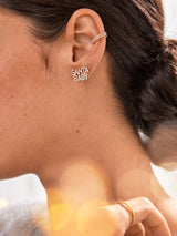 BaubleBar Hurry Down the Chimney Earrings - Santa Baby Studs - Get Gifting: Enjoy 20% Off​