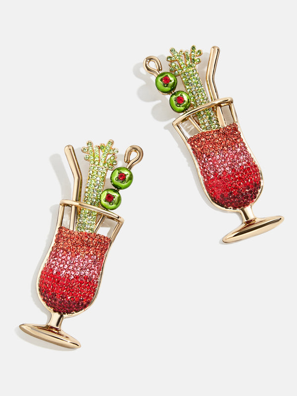 You Say Tomato, I Say Bloody Mary Earrings - Bloody Mary