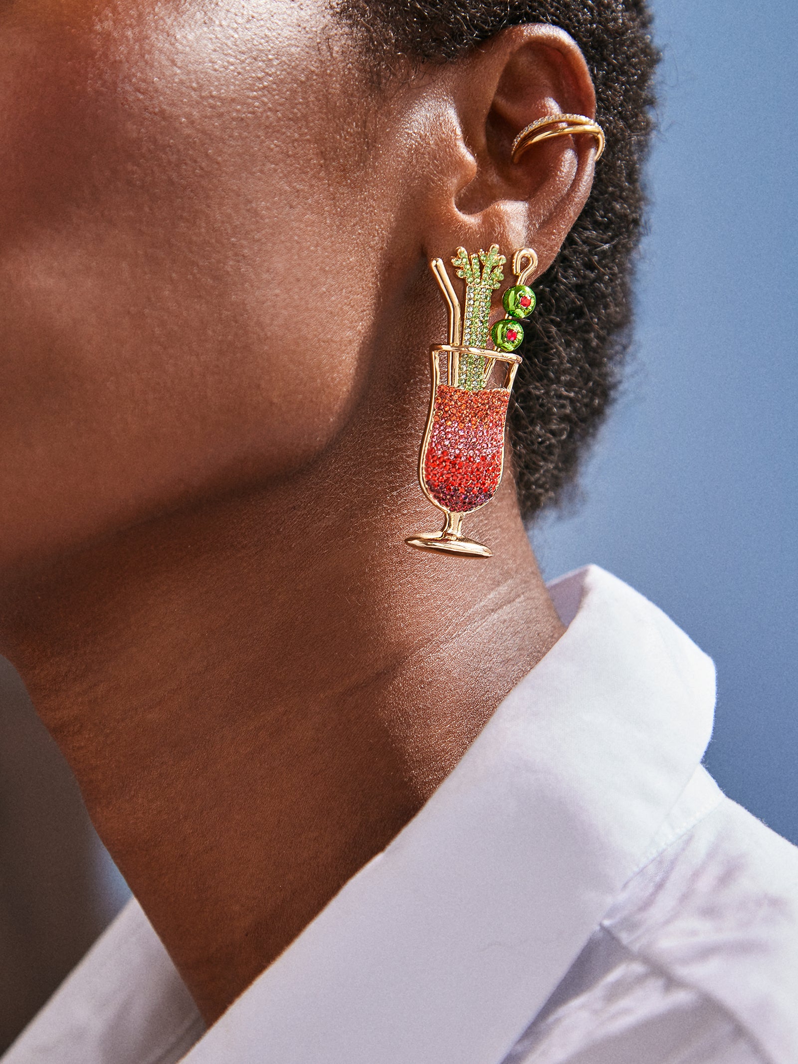 You Say Tomato, I Say Bloody Mary Earrings Bloody Mary Bloody Mary