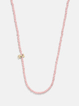 BaubleBar Z - 
    Asymmetrical beaded initial necklace
  
