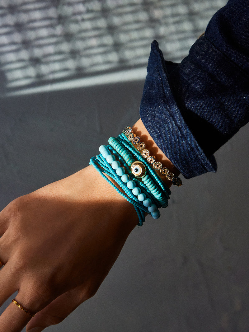 BaubleBar Izzy Bracelet Set - Turquoise - 
    Enjoy an extra 20% off - This Week Only
  
