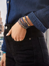 BaubleBar Izzy Semi-Precious Bracelet Set - Sodalite - 
    Semi-precious bracelet set
  
