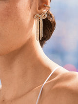 BaubleBar Nicci Earrings - Clear/Gold - Get Gifting: Enjoy 20% Off​