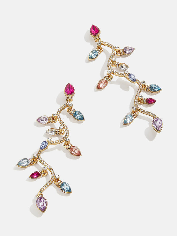 Bright Lights Earrings - Multi/Gold