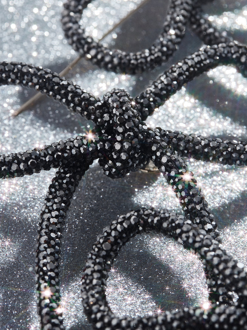 BaubleBar That's A Wrap Ornament Bow Set - Black - Stocking Stuffer Deal