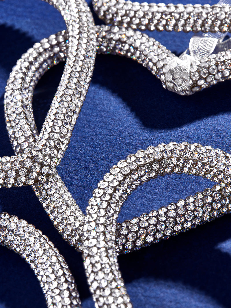 BaubleBar Love for the Season Pavé Ornament Set - Heart Set - Stocking Stuffer Deal