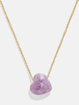 BaubleBar Juno Pink Lepidolite Necklace - Pink Lepidolite Stone - 
    Ends Tomorrow: Enjoy 20% off
  
