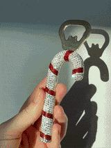 BaubleBar Mint To Be Bottle Opener - Candy Cane Bottle Opener - Stocking Stuffer Deal