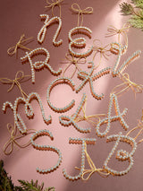 BaubleBar Letter To Santa Initial Ornament - Letter To Santa Ornament - Stocking Stuffer Deal