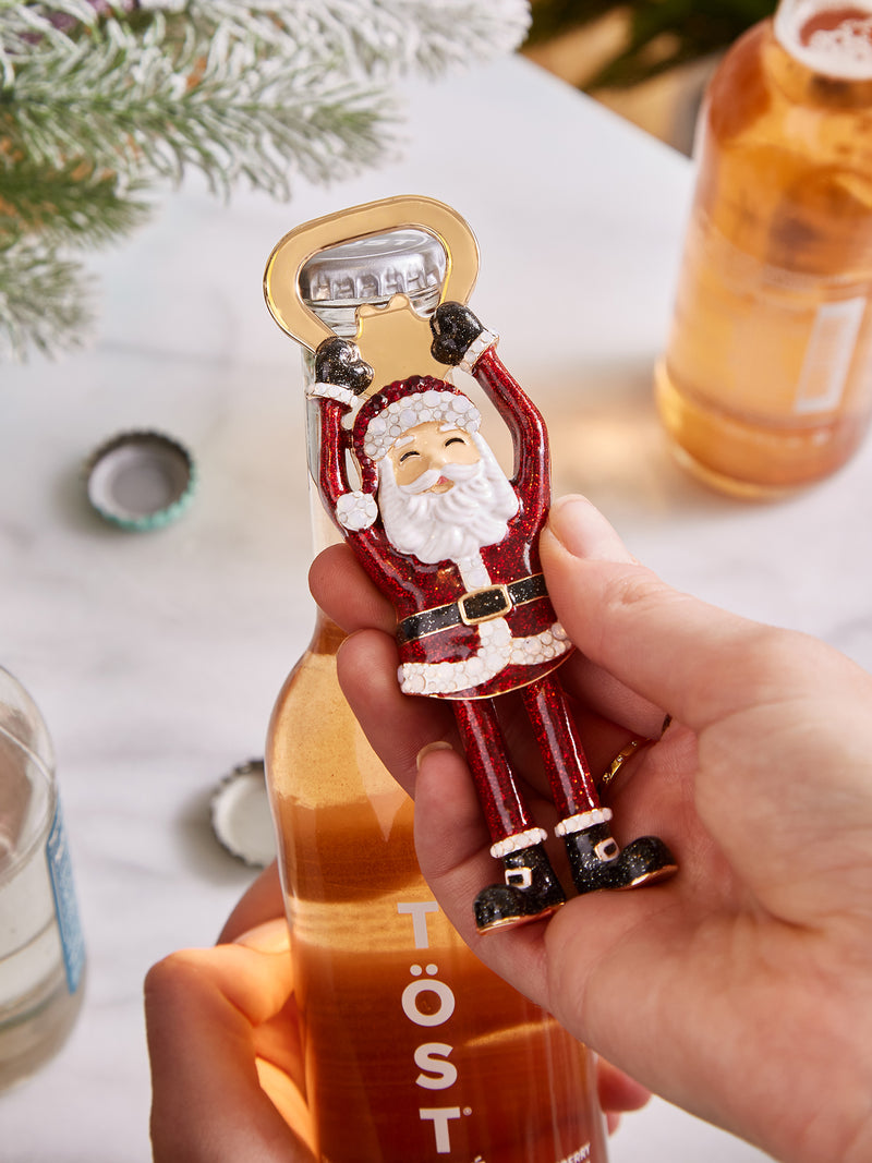 BaubleBar Here Comes Santa Claus Bottle Opener - Santa Claus Bottle Opener - Get Gifting: Enjoy 20% Off​
