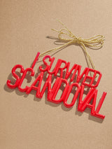 BaubleBar Say It All Ornament - I Survived Scandoval Ornament - Get Gifting: Enjoy 20% Off​