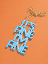 BaubleBar Say It All Ornament - I'm Fine Ornament - Get Gifting: Enjoy 20% Off​