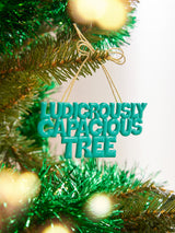 BaubleBar Say It All Ornament - Ludicrously Capacious Tree Ornament - 
    Phrase ornament - choose from 14 phrases
  
