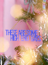 BaubleBar Say It All Ornament - High End Gays Ornament - Get Gifting: Enjoy 20% Off​
