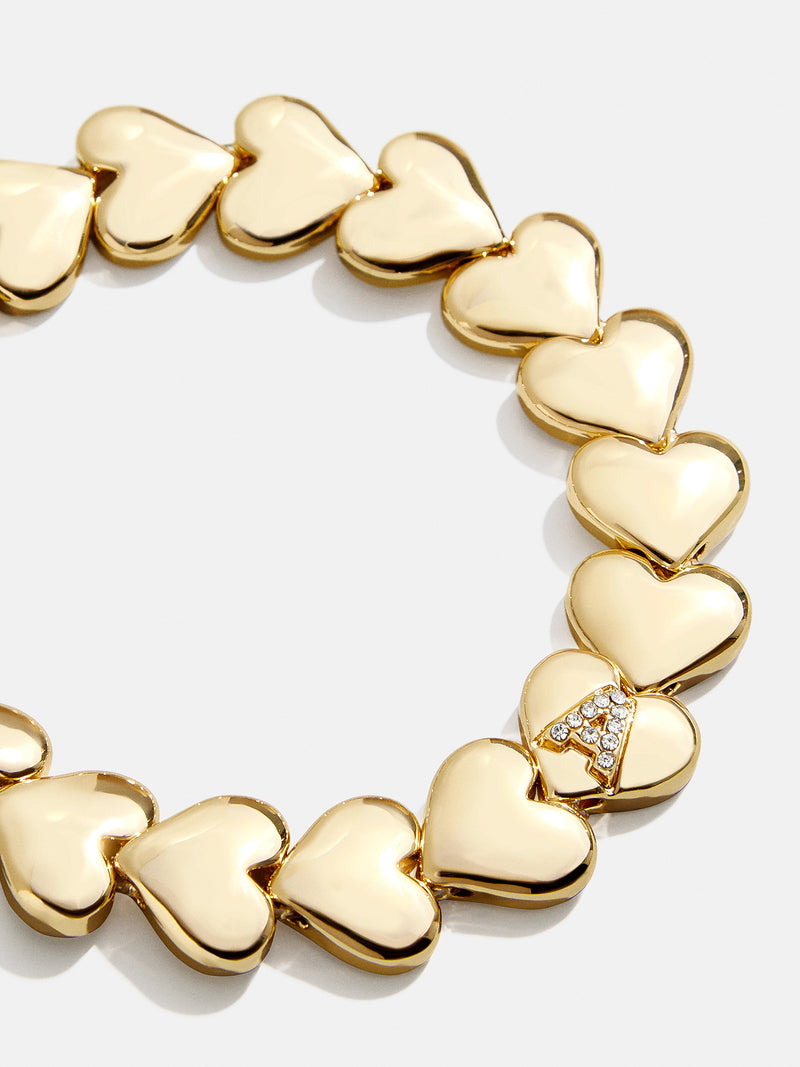 Heart Initial Bracelet for Women Hypoallergenic Letter H Bracelet 925  Sterling Silver Link Chain - Walmart.com