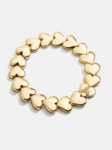 BaubleBar A - 
    Heart stretch bracelet
  
