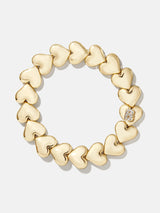 BaubleBar B - 
    Heart stretch bracelet
  
