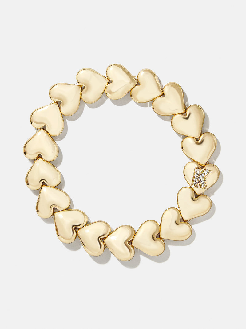 BaubleBar K - 
    Heart stretch bracelet
  
