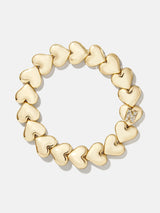 BaubleBar N - 
    Heart stretch bracelet
  
