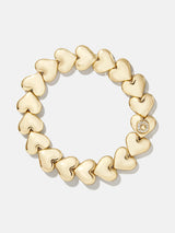 BaubleBar O - 
    Heart stretch bracelet
  

