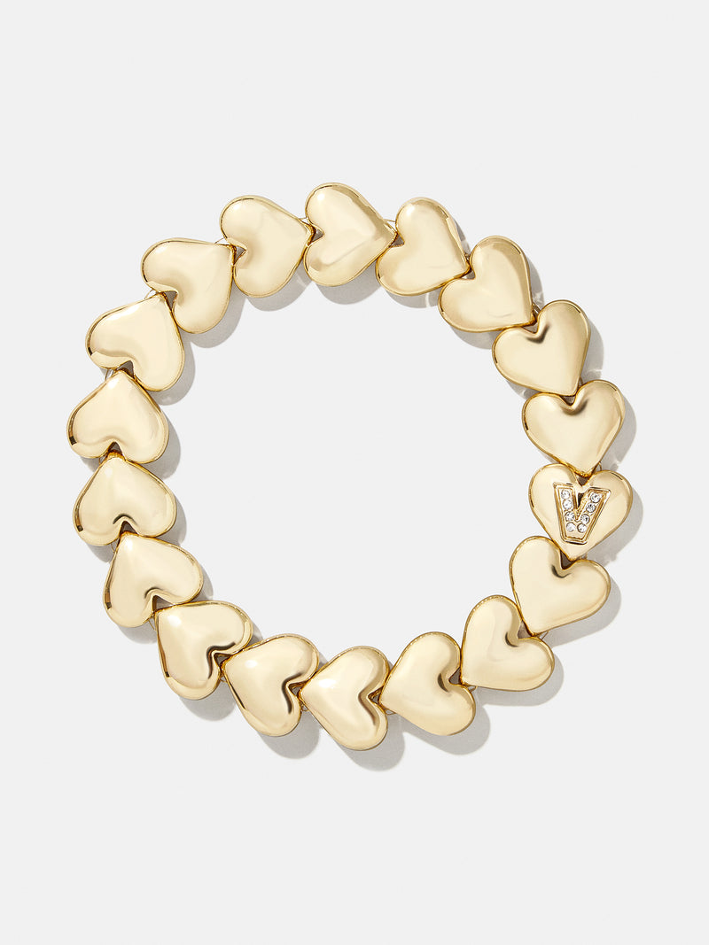 BaubleBar V - 
    Heart stretch bracelet
  
