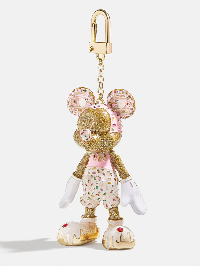 BaubleBar Mickey Mouse disney Bag Charm - Mickey Mouse Donut - 
    Disney keychain
  
