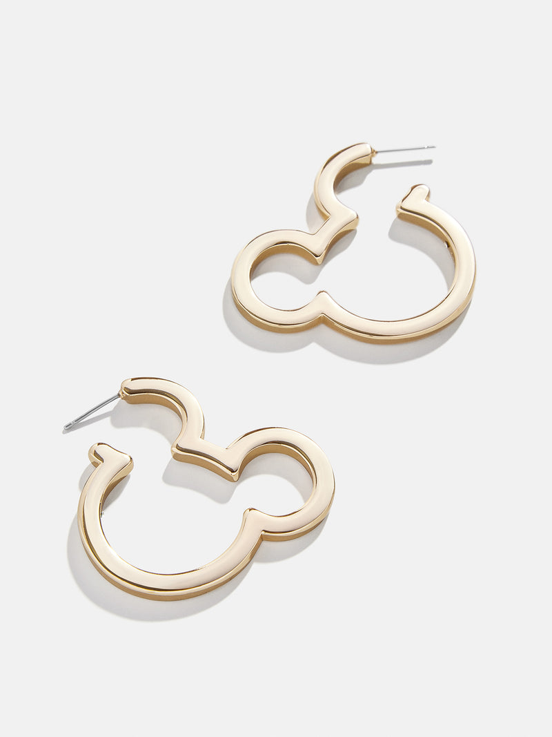 Mickey mouse hoop earrings sale