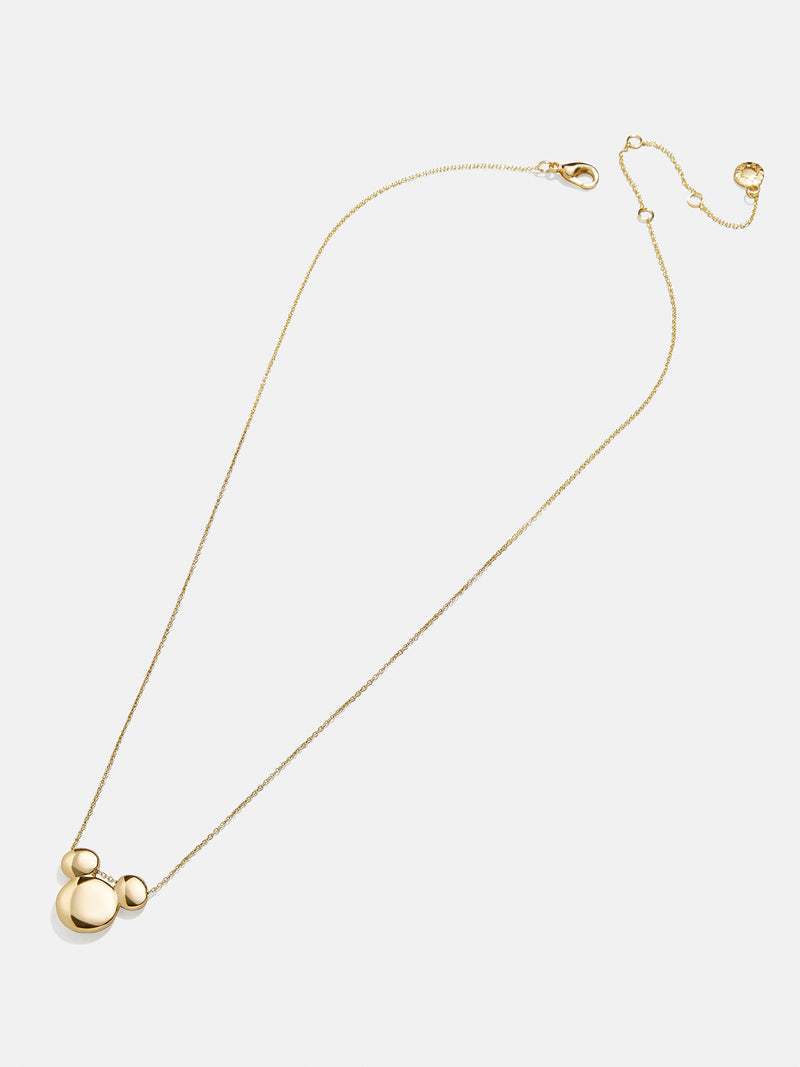 BaubleBar Mickey Mouse Disney Pendant Necklace - Gold - 
    Disney pendant necklace
  

