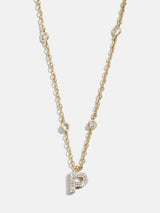 BaubleBar P - 
    Initial necklace
  
