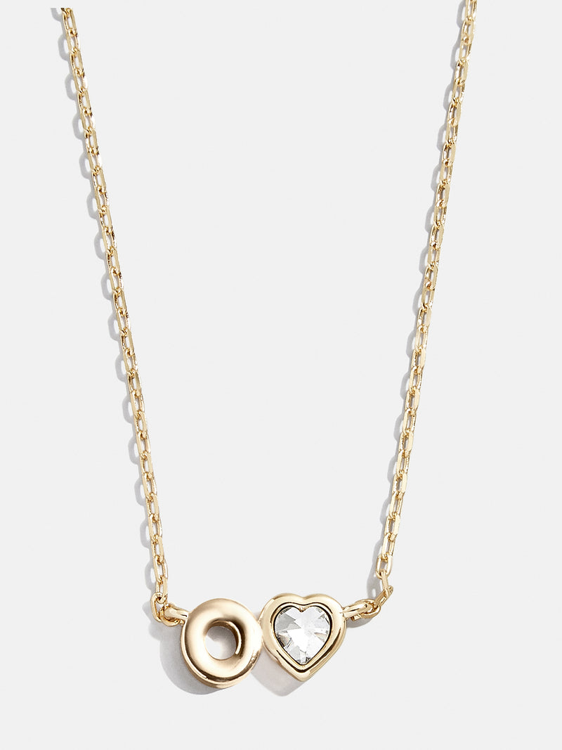BaubleBar O - 
    Initial pendant necklace
  
