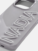 BaubleBar Fine Line Custom IPhone Case - Gray - 
    Ends Sunday: Enjoy 20% off
  
