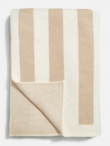 BaubleBar Read Between the Lines Custom Blanket - Natural/Beige - Enjoy 20% off custom gifts