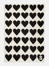 BaubleBar Wrapped in Love Custom Blanket - White/Black - 
    Custom, machine washable blanket in two sizes
  
