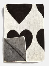 BaubleBar Wrapped in Love Custom Blanket - Black/White - 
    Custom, machine washable blanket
  
