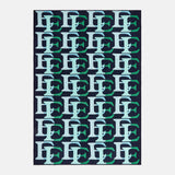 Got Your Back Custom Blanket - Blue/Green