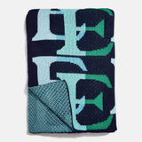 Got Your Back Custom Blanket - Blue/Green