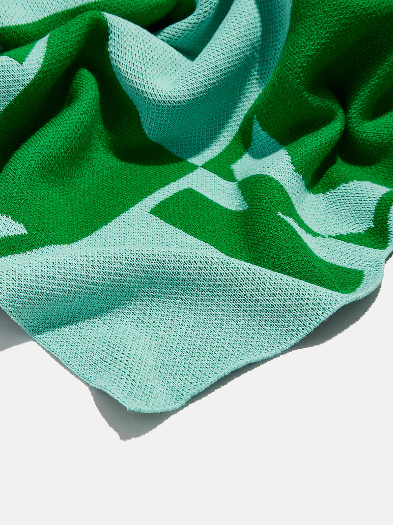 BaubleBar Opposites Attract Custom Blanket - Blue/Green - Get Gifting: Enjoy 20% Off​
