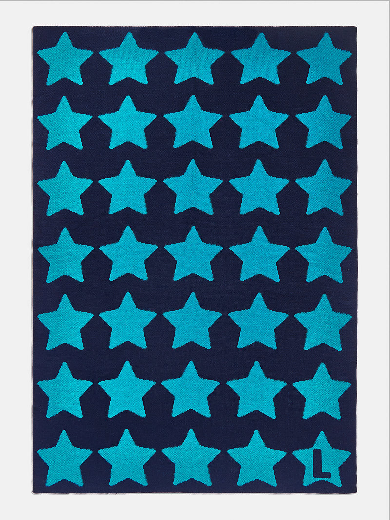 BaubleBar All Star Kids' Custom Blanket - Navy/Blue - 
    Custom, machine washable blanket
  
