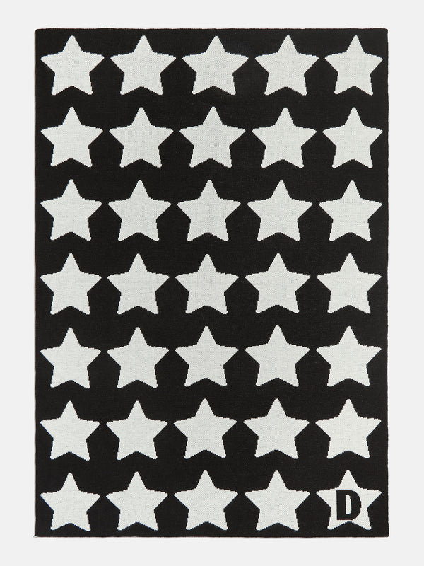 All Star Custom Blanket - Black/White