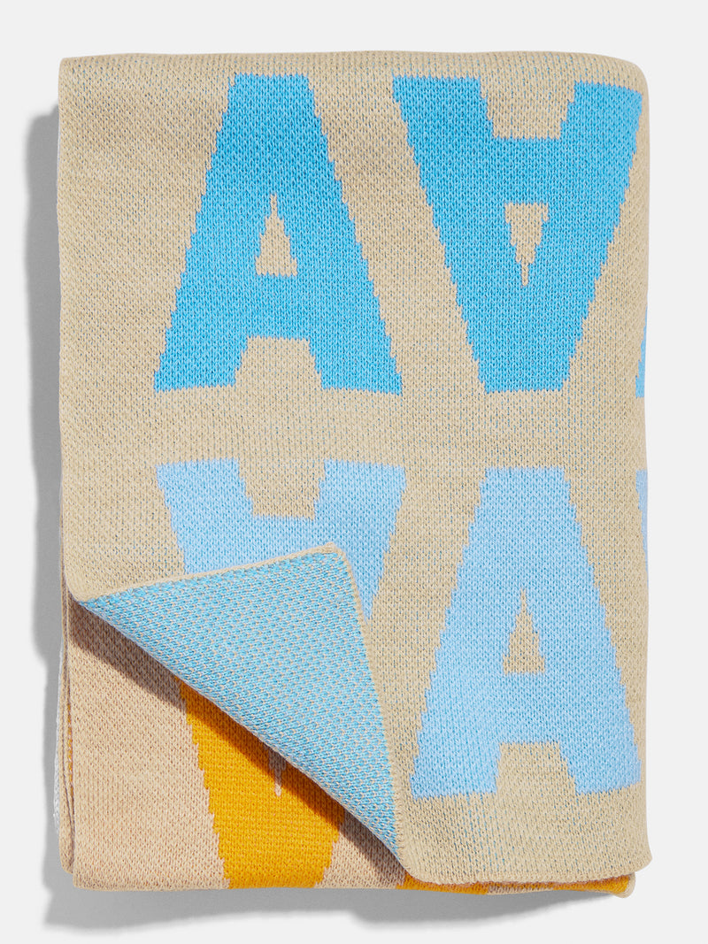 BaubleBar Ombre Initial Custom Blanket - Beige/Multi - 
    Enjoy 20% off - This Week Only
  
