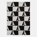 Opposites Attract Custom Blanket - Gray/Black