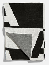 BaubleBar Opposites Attract Custom Blanket - Gray/Black - 
    Enjoy 20% off - This Week Only
  
