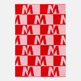 Opposites Attract Custom Blanket - Red/Pink