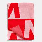 Opposites Attract Custom Blanket - Red/Pink