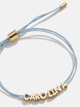 BaubleBar Custom Cord Bracelet - Light Blue - 
    Cusotmizable bracelet
  
