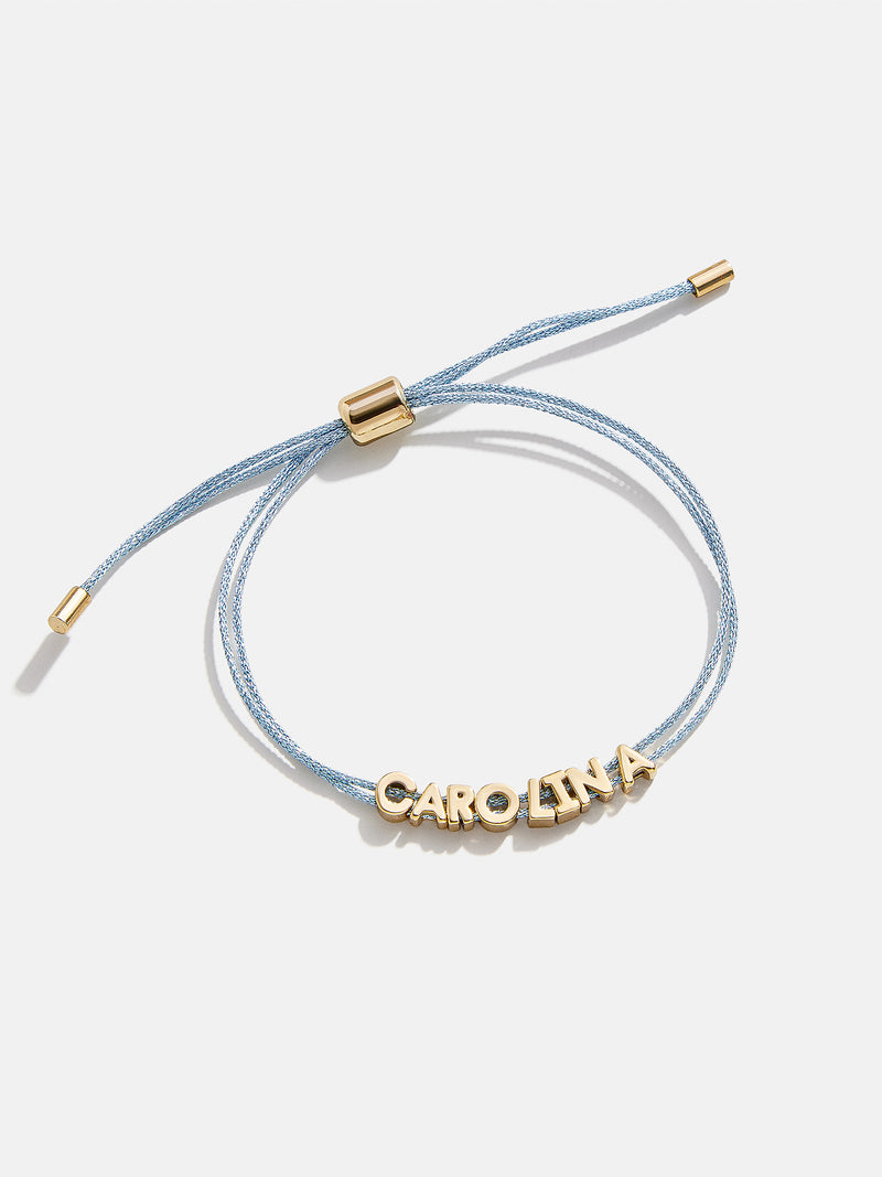 BaubleBar Custom Cord Bracelet - Light Blue - 
    Cusotmizable bracelet
  
